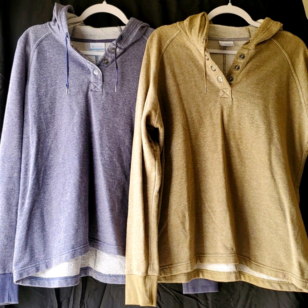 Two Hooded Sweatshirts